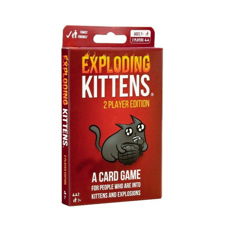 Exploding Kittens The Card Game - 2 Player Edition