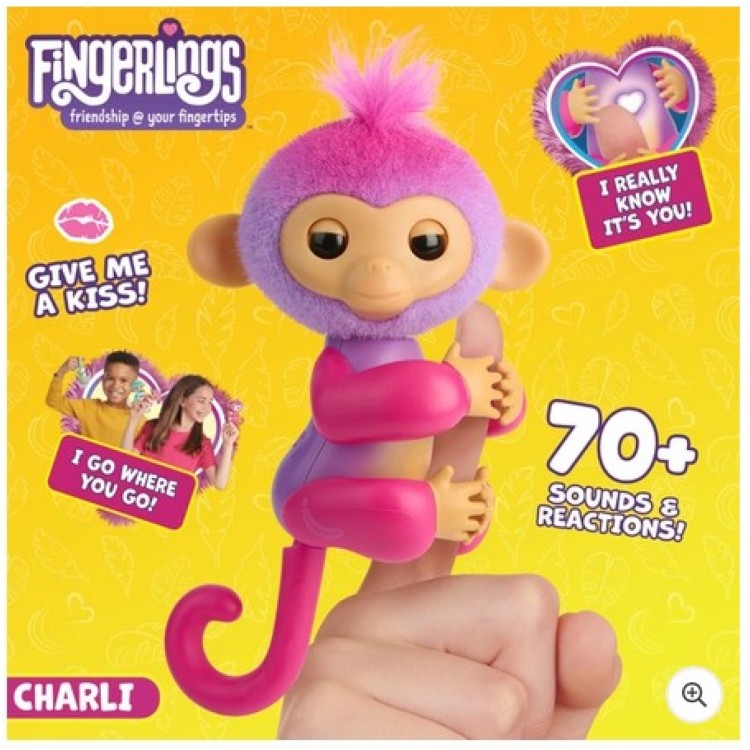 Fingerlings Baby Monkey - Charli