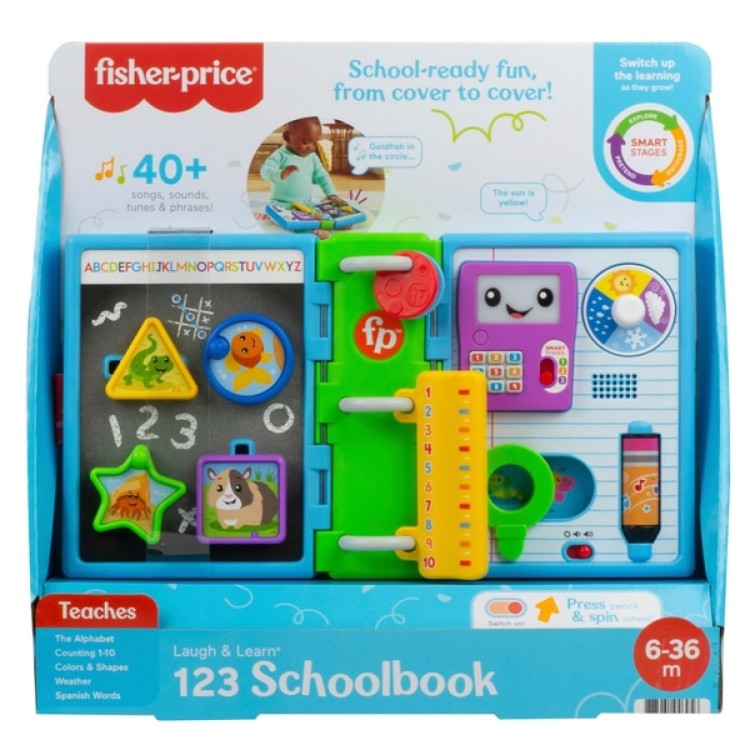 Fisher-Price - Laugh & Learn 123 Schoolbook