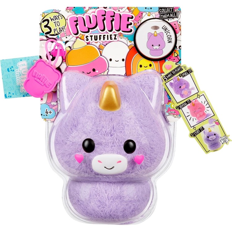 Fluffie Stuffiez 10cm Small Plush Series 1 - Unicorn