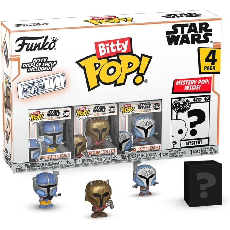 Funko Bitty POP - Mandalorian 4 Pack Series 1 Set 1 75451