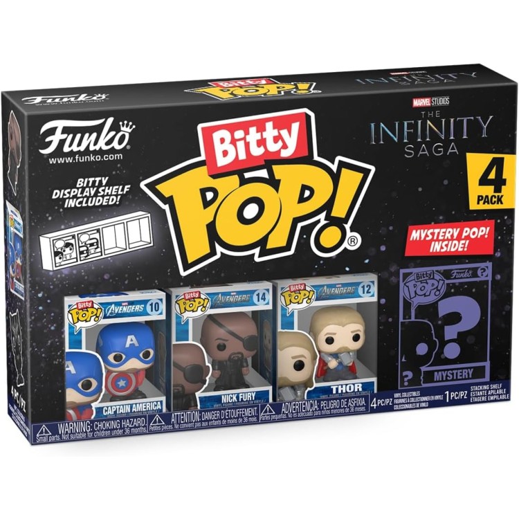 Bitty Pop! Disney Princess 4-Pack Series 1