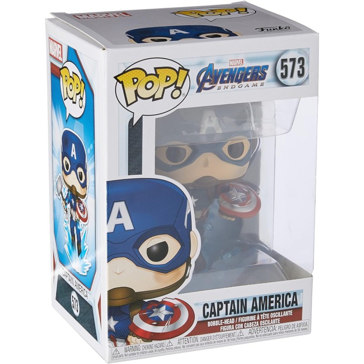 Funko POP Marvel - Captain America Bobble Head Figure 573