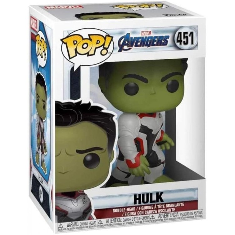 Funko POP Marvel - Hulk Bobble-Head Vinyl Figure 451