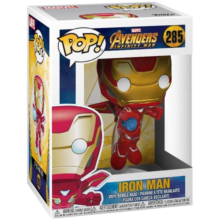 Funko POP Marvel - Iron Man Bobble-Head Vinyl Figure 285