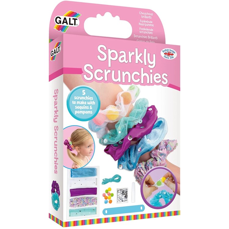 GALT Sparkly Scrunchies