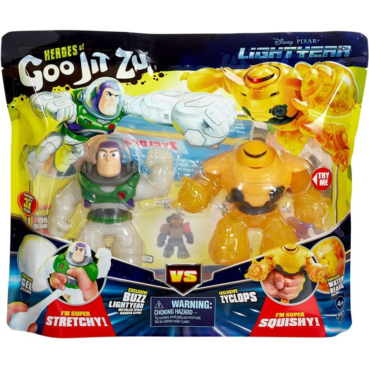 Heroes of Goo Jit Zu - Disney Lightyear - Buzz Vs Zyclops