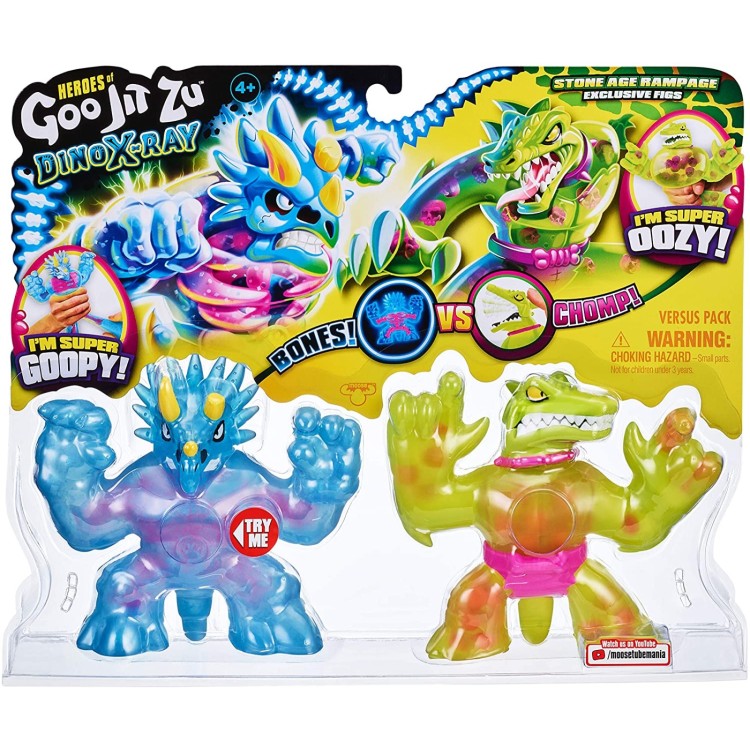 Heroes of Goo Jit Zu Dino X-Ray - Tritops V Shredz