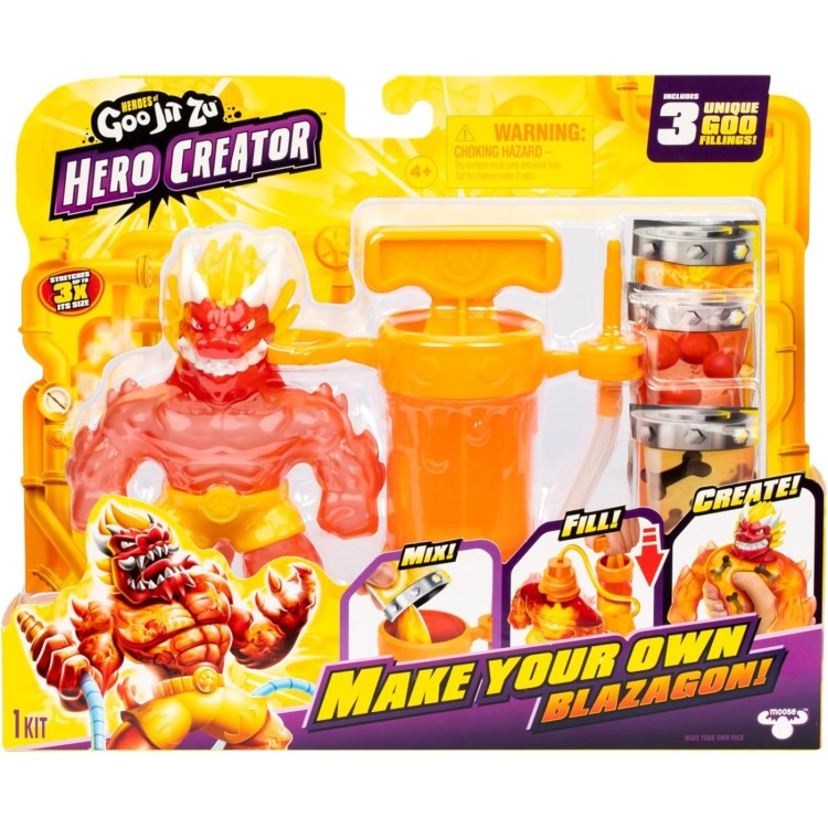 Heroes of Goo Jit Zu Hero Creator - Make Your Own Blazagon