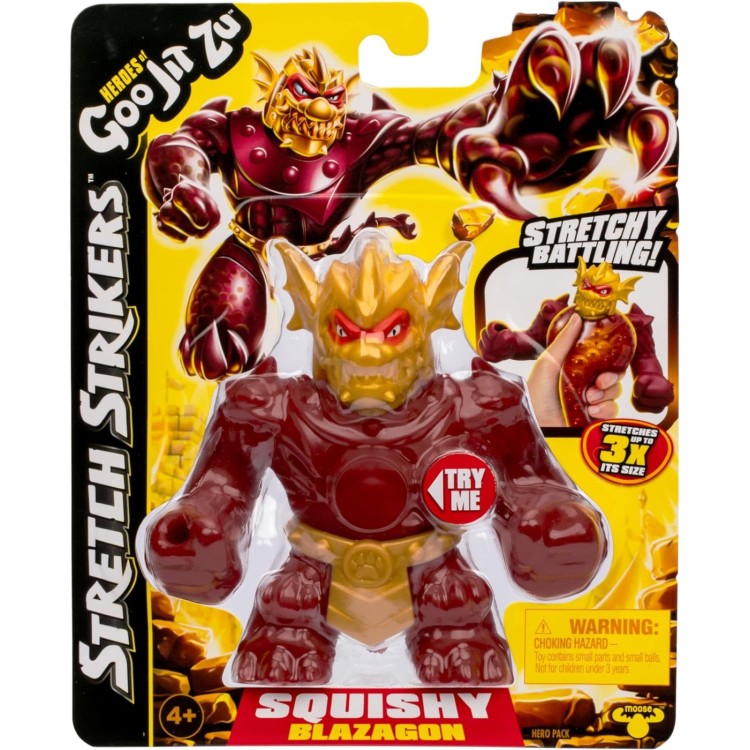 Heroes of Goo Jit Zu Stretch Strikers - Squishy Blazagon