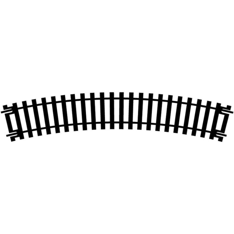 Hornby Curve 2nd Radius 22.5 Deg Track (438mm) R606