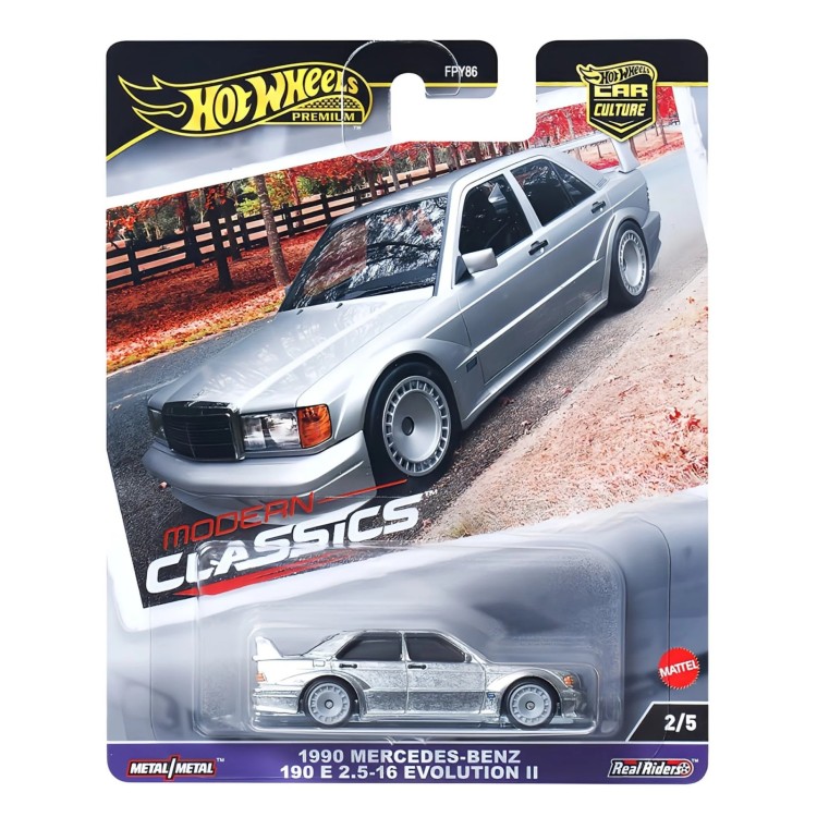 Hot Wheels Car Culture - 1990 Mercedes-Benz 190 E 2.5-16 Evolution II - HRV98