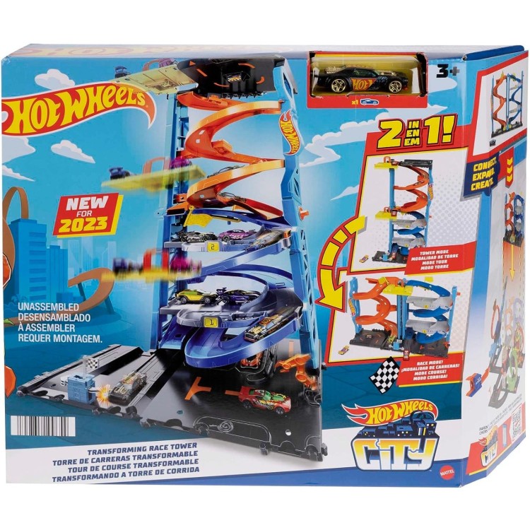 Hot Wheels City - Transforming Race Tower HKX43