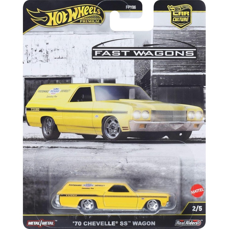 Hot Wheels Premium - '70 Chevelle SS Wagon - JBK67