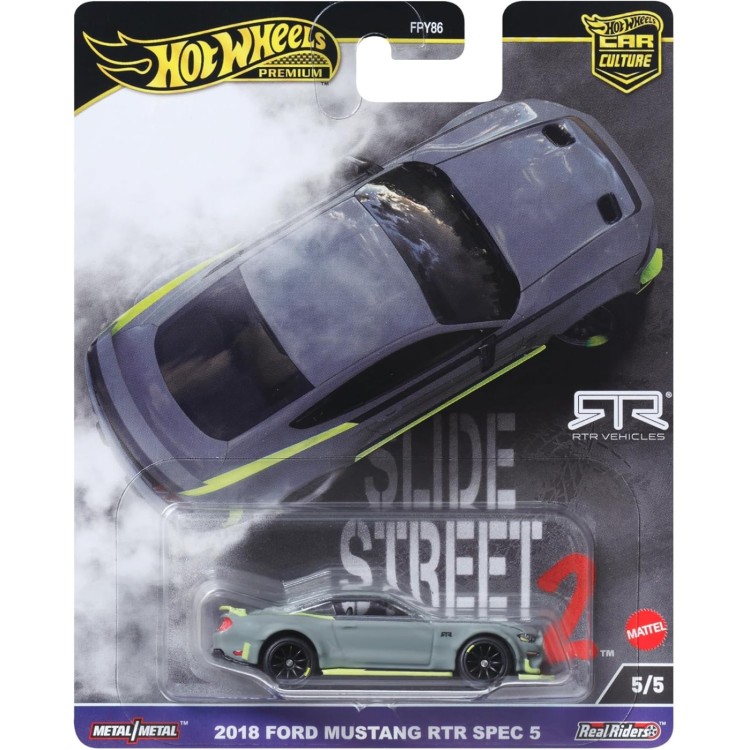 Hot Wheels Premium - 2018 Ford Mustang RTR - HKC85