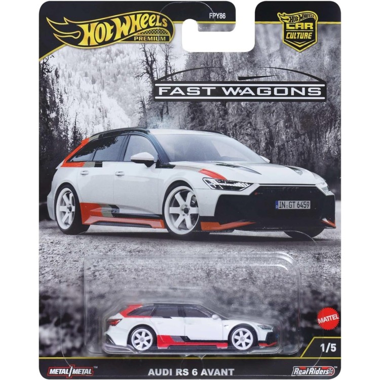 Hot Wheels Premium - Audi RS 6 Avant - JBK51