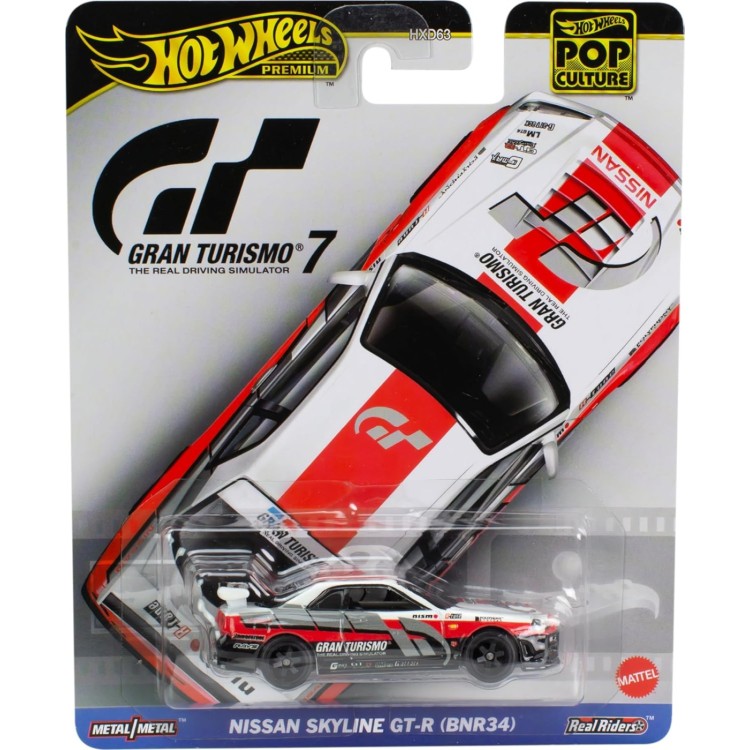 Hot Wheels Premium - Nissan Skyline GT-R (BNR34) - HKC28