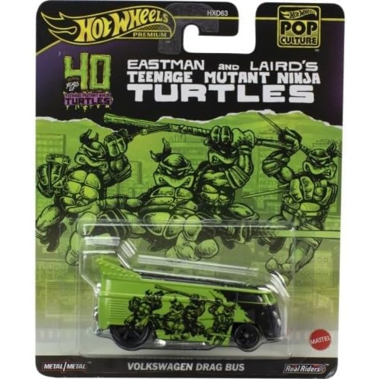 Hot Wheels Premium - TMNT Volkswagen Drag Bus - HVJ46