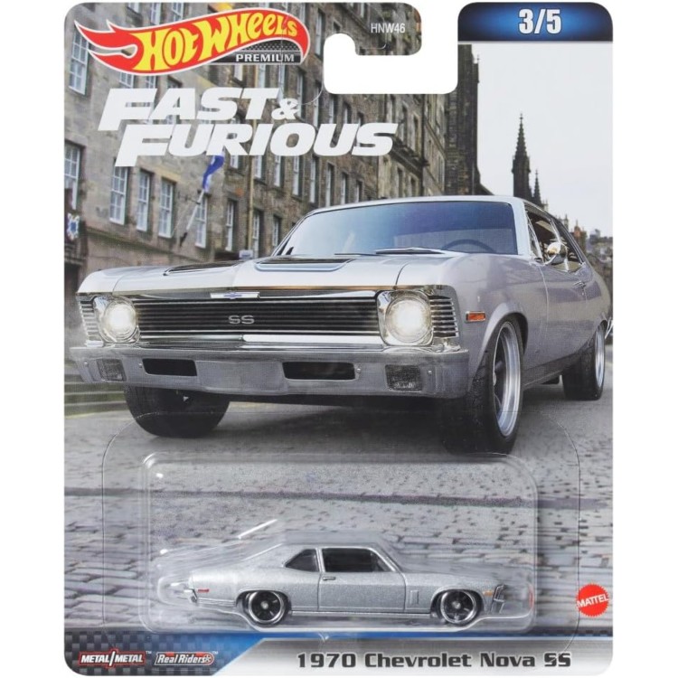 Hot Wheels Premium Fast & Furious - 1970 Chevrolet Nova 55 - HMNW54