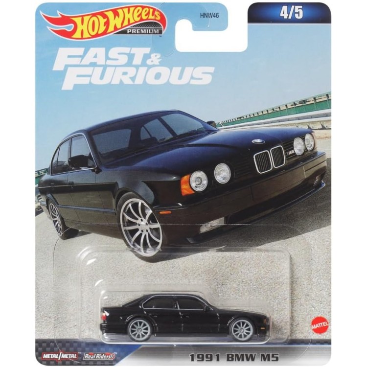 Hot Wheels Premium Fast & Furious - 1991 BMW M5 - HMKD28