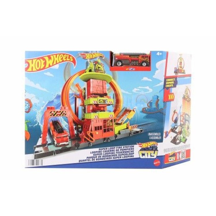 Hot Wheels Super Loop Fire Station