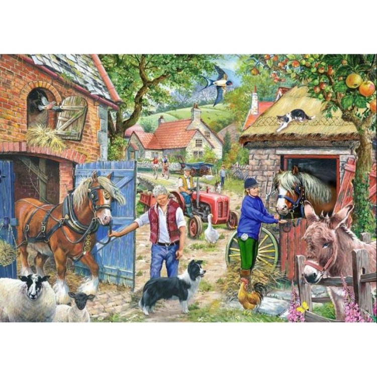 House of Puzzles - Appletree Lane 1000 Piece Jigsaw