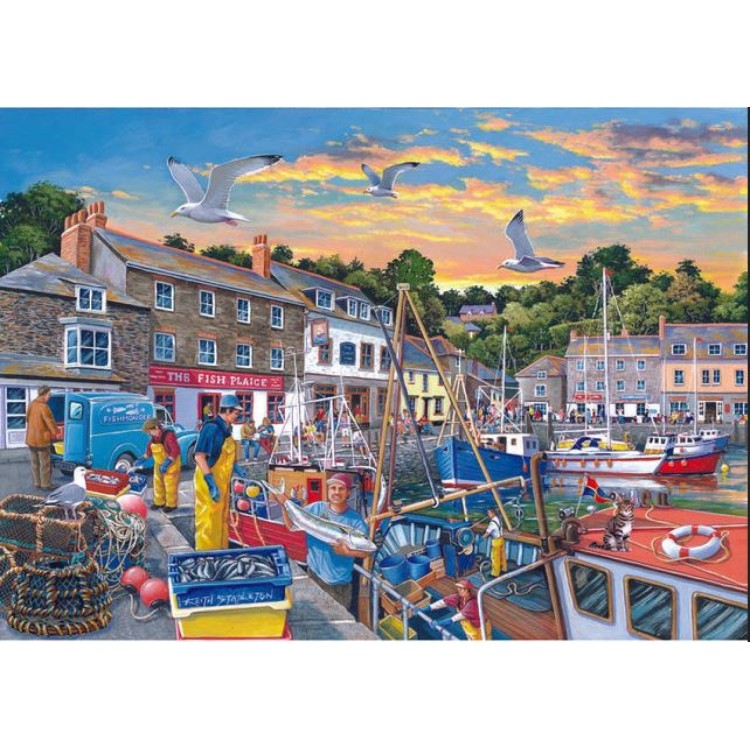 House of Puzzles - No.26 Catch of the Day 500 Piece Jigsaw