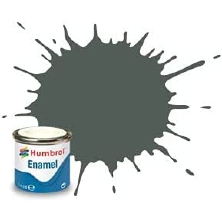 Humbrol Enamel 14ml Tinlet No 1 Matt Grey Primer 1 AA0014