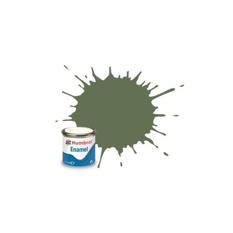 Humbrol Enamel 14ml Tinlet No 1 Matt Army Green 102 AA1122