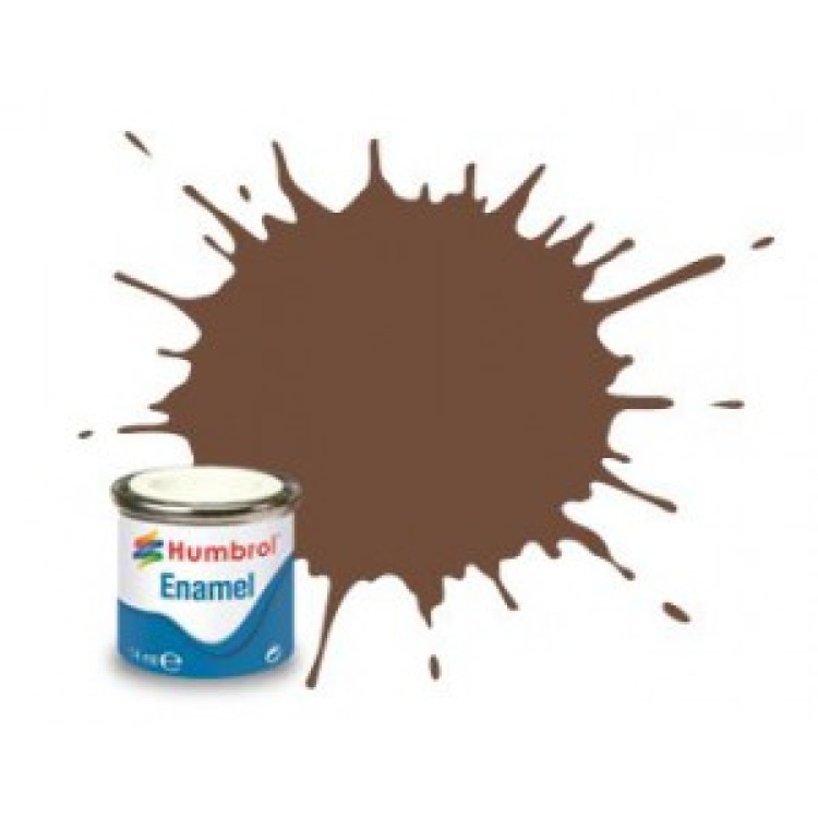 Humbrol Enamel 14ml Tinlet No 1 Matt Chocolate 98 AA1081