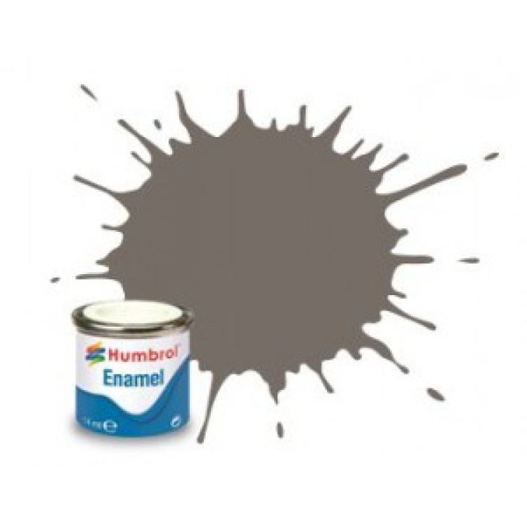 Humbrol Enamel 14ml Tinlet No 1 Matt Dark Slate Grey 224 AA7224