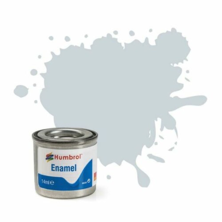 Humbrol Enamel 14ml Tinlet No 1 Metal Cote Matt Aluminium 27001 AC5008