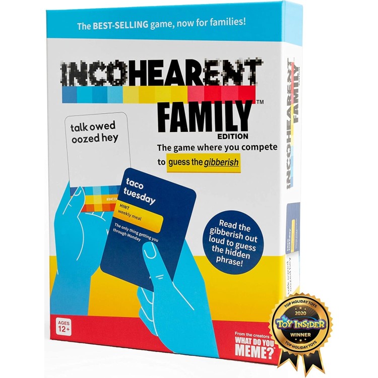 Incohearent - Family Edition Party Game
