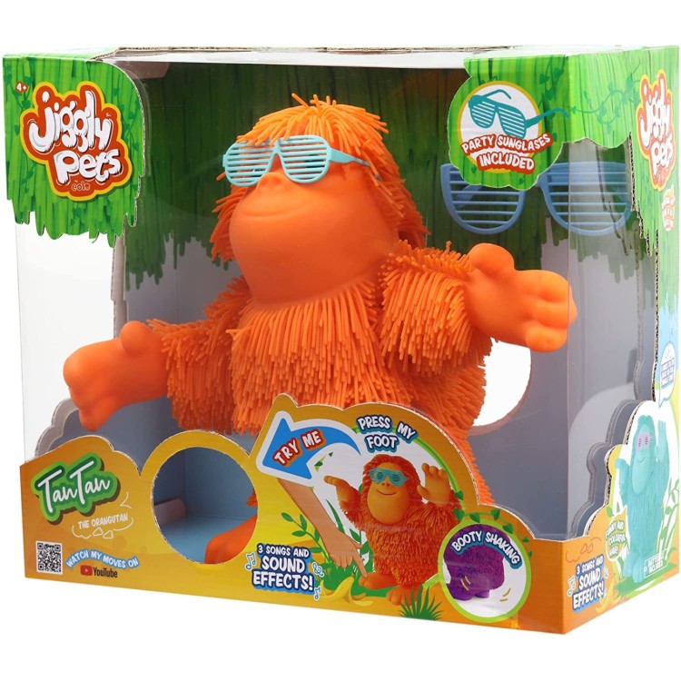 Jiggly Pets Tan Tan The Orangutan