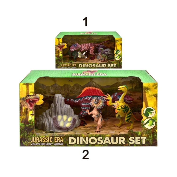Jurassic Era Dinosaur Set (4 Piece)