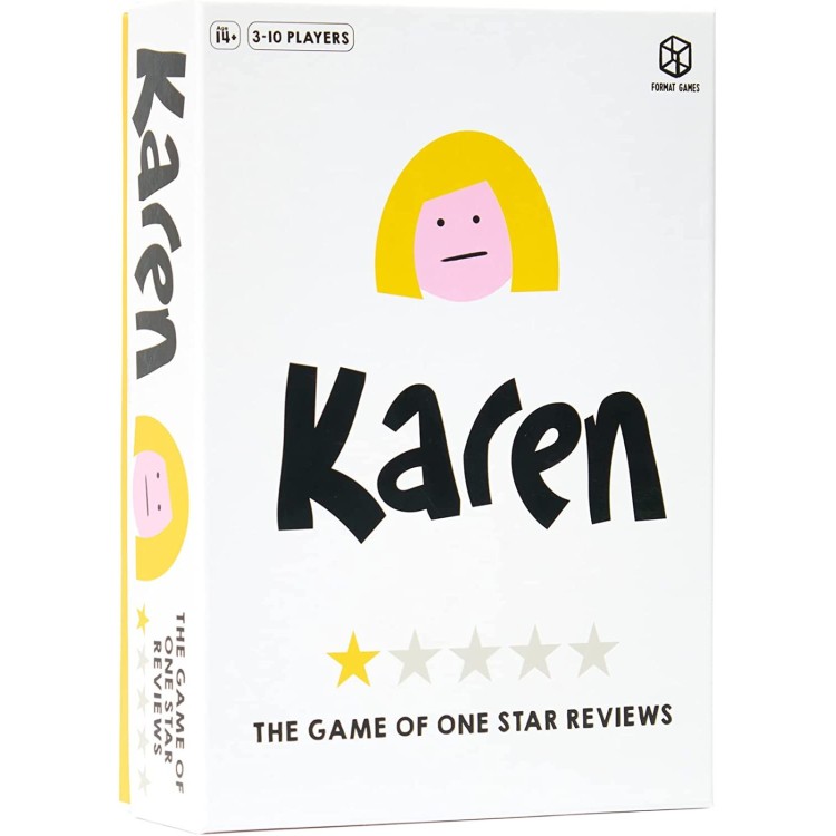 Karen The Game of One Star Reviews - Card Game