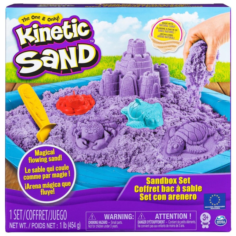 Kinetic Sand Sandbox Set - Assorted Colours