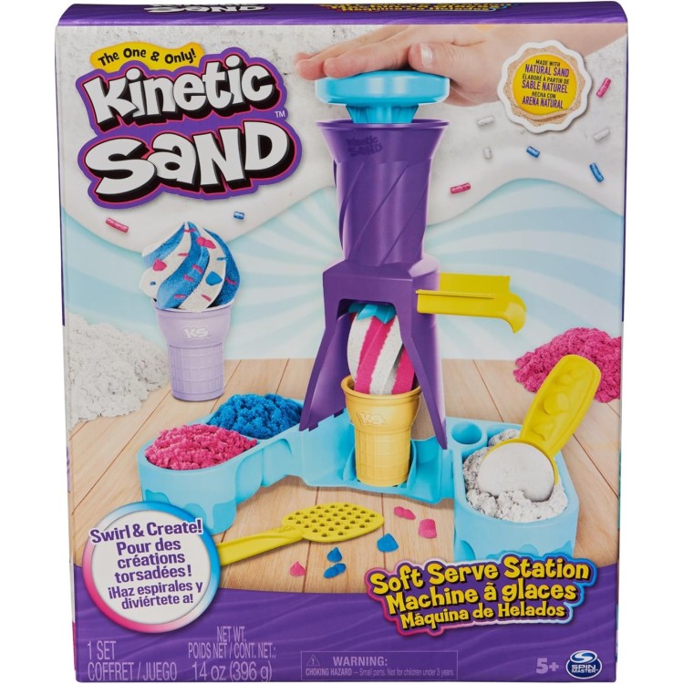 Kinetic Sand Soft Serve Station