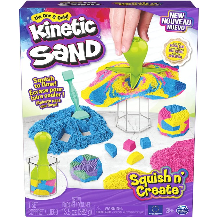 Kinetic Sand Squish'n'Create Set