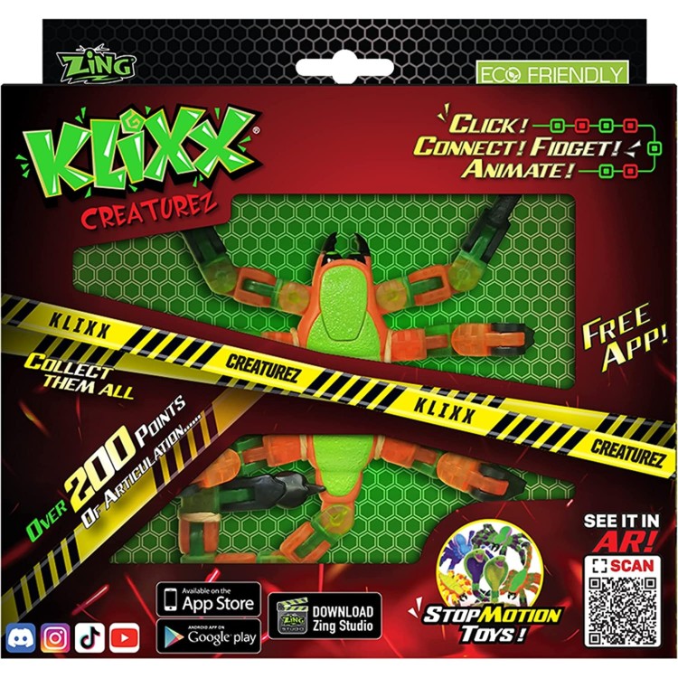Klixx Creaturez Scorpion - Green S3001G V.1