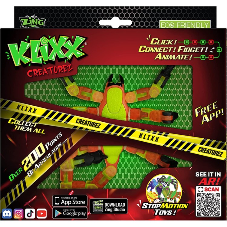 Klixx Creaturez Scorpion - Yellow S3001Y V.1