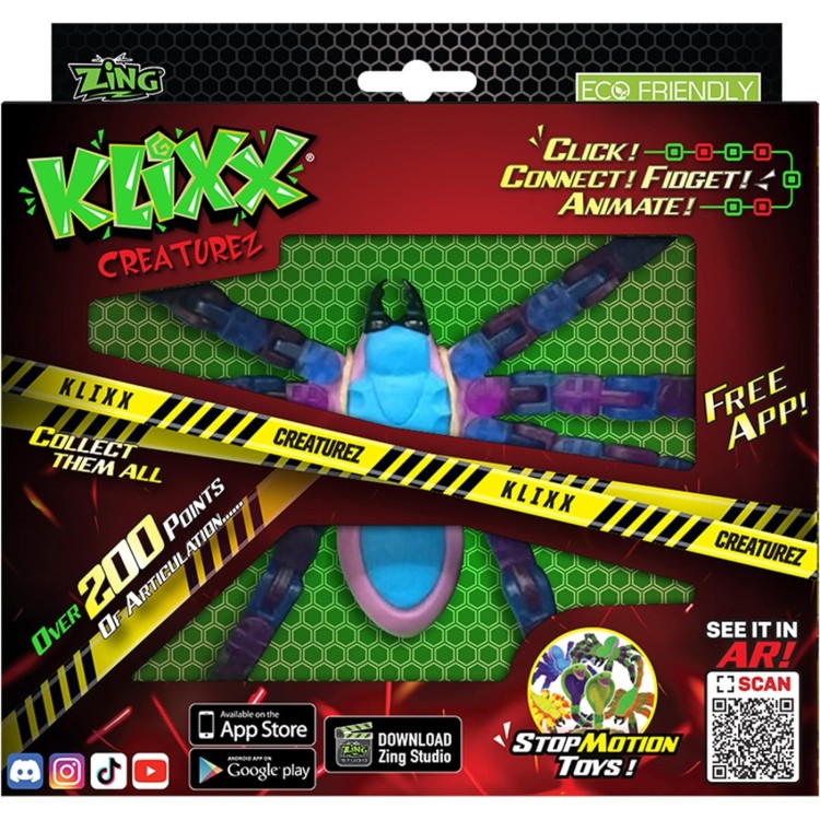 Klixx Creaturez Spider - Blue S3000B V.1