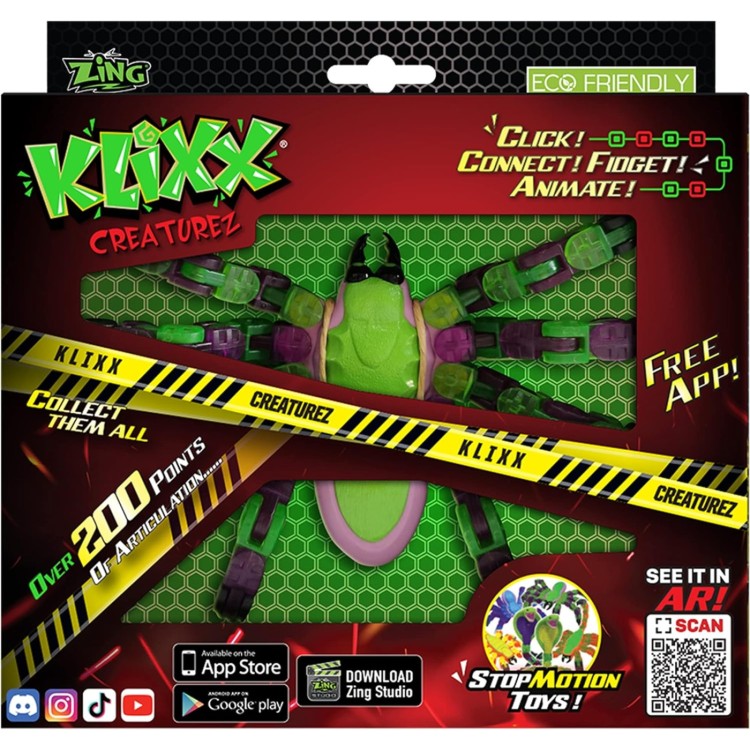 Klixx Creaturez Spider - Green S3000G V.1