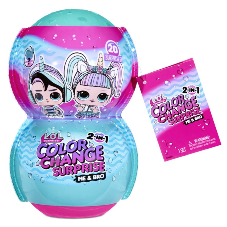 L.O.L. Surprise! Colour Change Me & Bro Series 1
