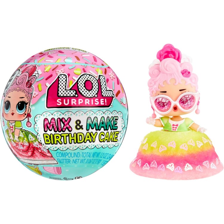 L.O.L. Surprise! Mix & Make Birthday Cake Tots