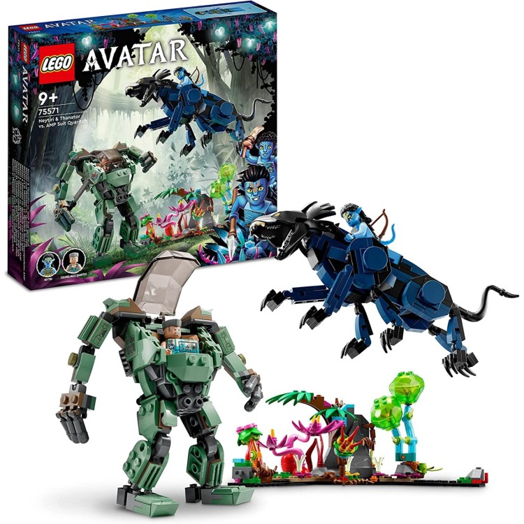 LEGO Avatar - Neytiri & Thanator Vs AMP Suit Quaritch 75571