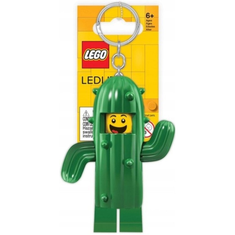 Lego Cactus Boy LED Lite Keyring