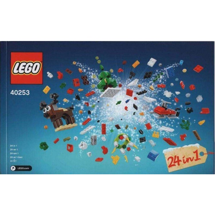 LEGO Christmas Build Up Playset 24 in 1 40253