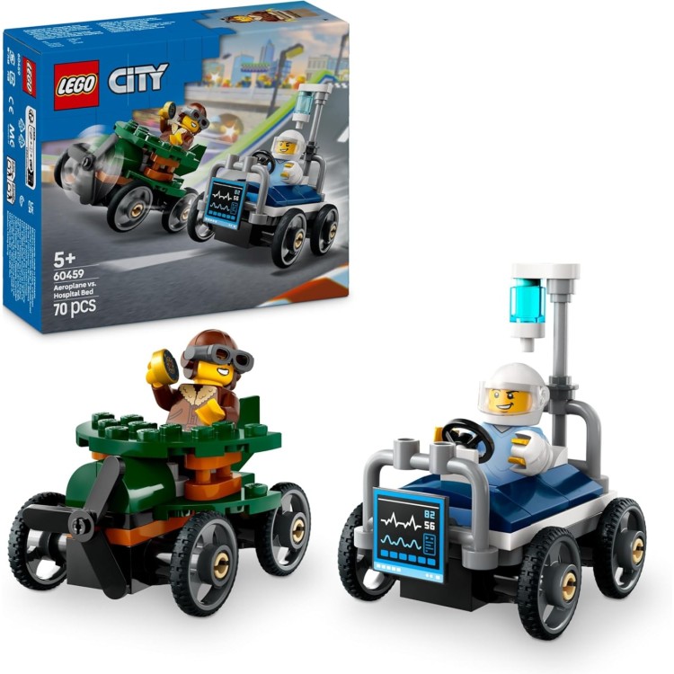 LEGO City Aeroplane Vs Hospital Bed 60459