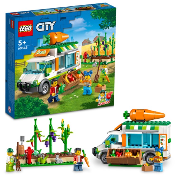 LEGO City Farmers Market Van 60345